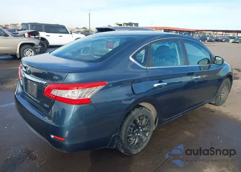 2013 Nissan Sentra Sv из США, поврежденный, VIN 1N4AB7AP4DN903236